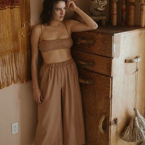 OZMA OF CALIFORNIA CROP WIDE LEG, REGEN SILK NOIL, ROSEHIP XL